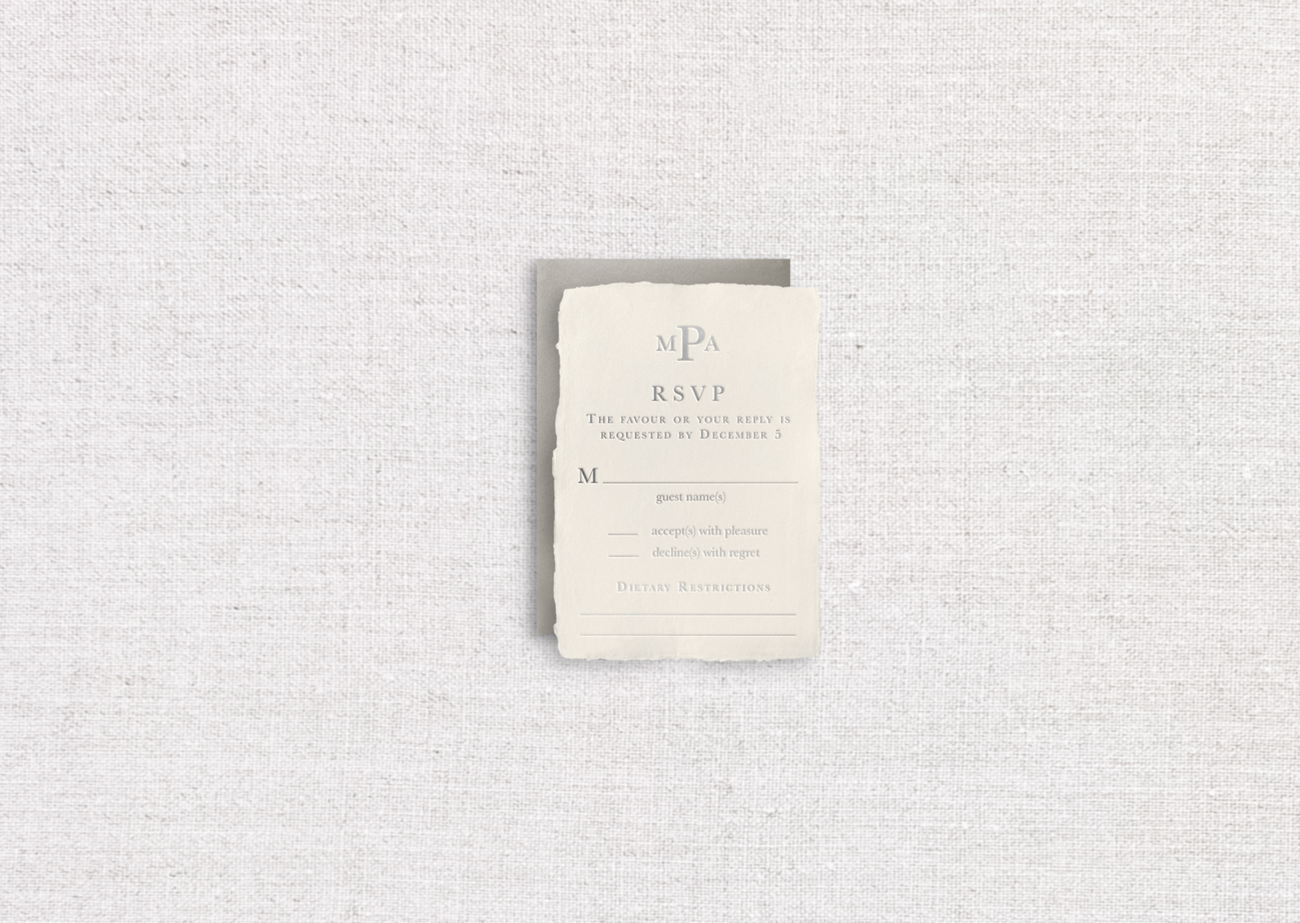 Melanie Foil-Stamped Wedding Invitations