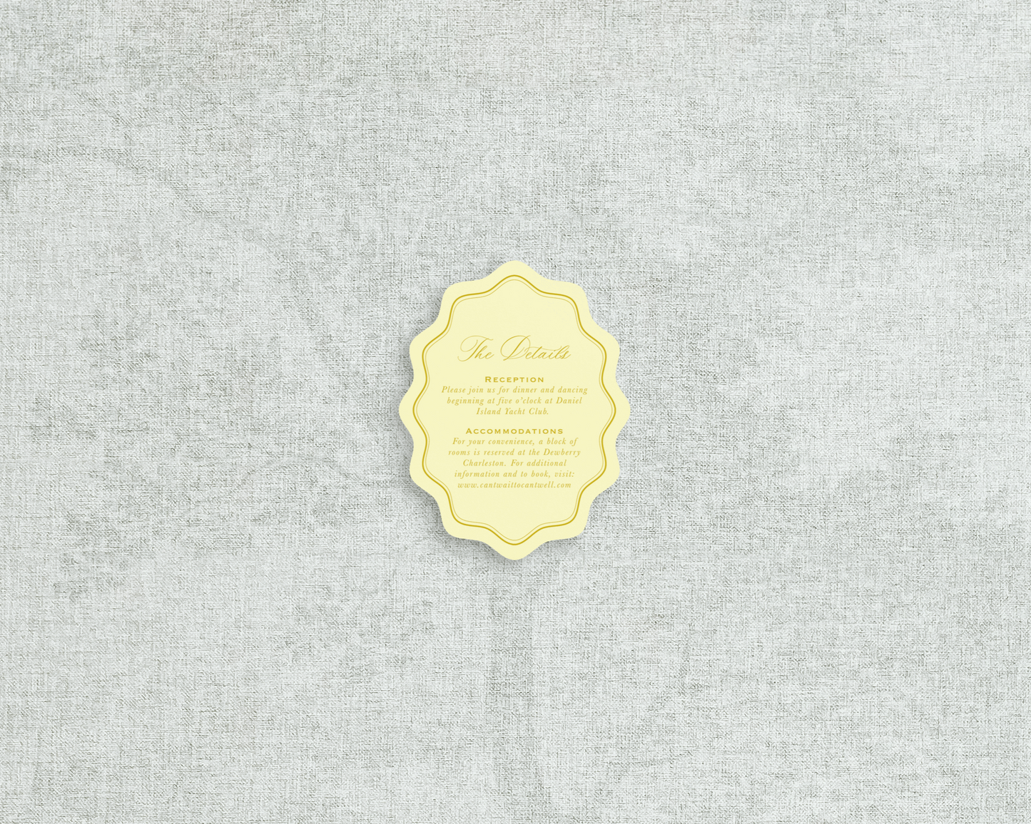Aerin Digital Print Wedding Invitations