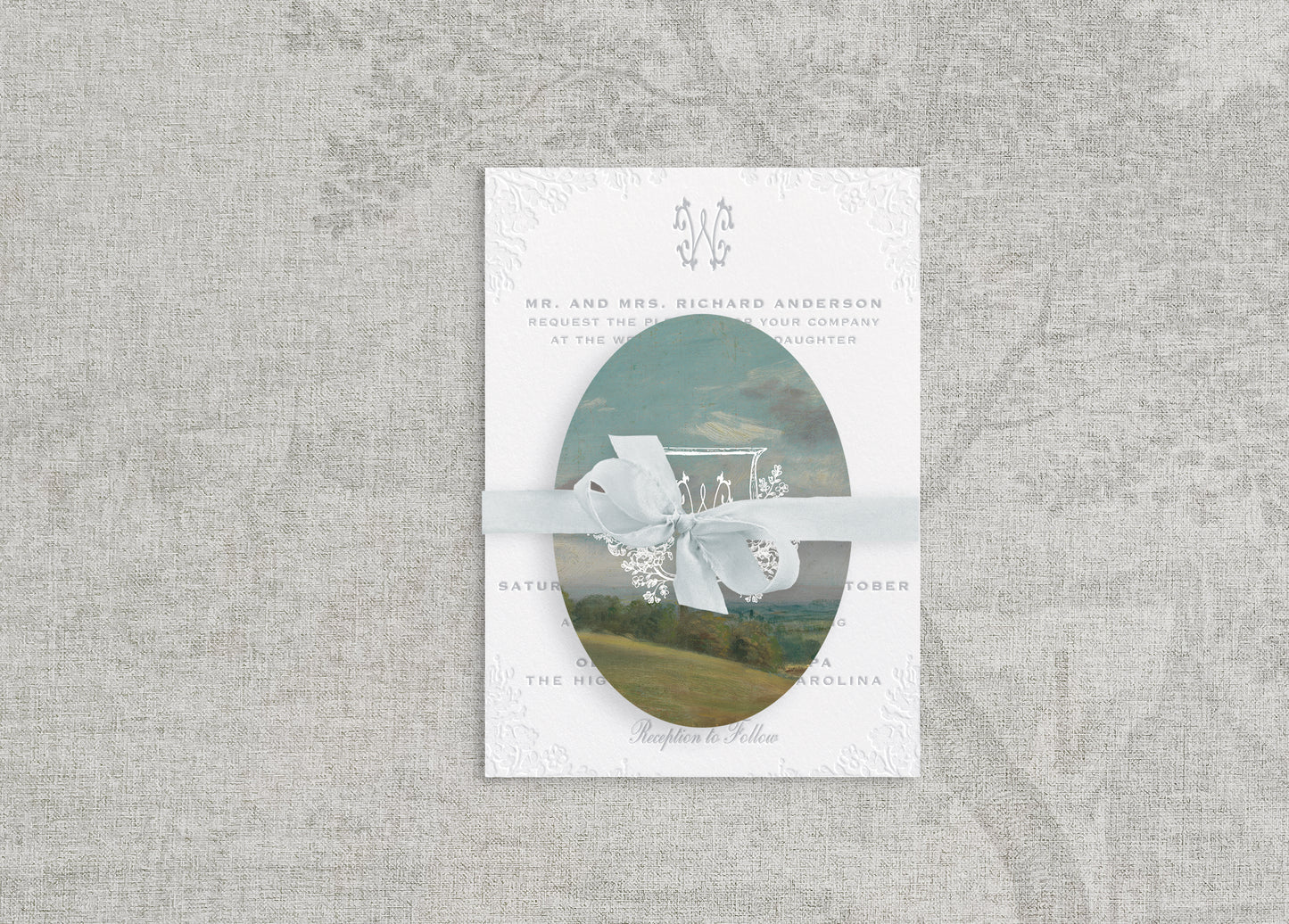 Felicity Letter Press  + Digital Print Wedding Invitations